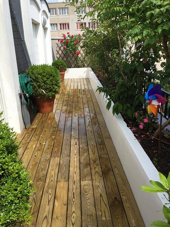Terrasse sur balcon